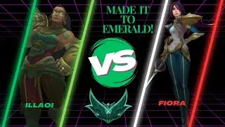 I MADE IT TO EMERALD! | Illaoi vs. Fiora Top Gameplay