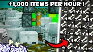 Minecraft Skeleton Bone Meal Farm 1.19 - Easy & Efficient !