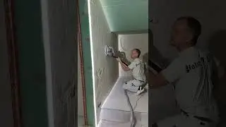 Шлифовка штукатурки мп 75 миркой