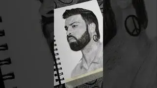 100+ Hours in 10 Seconds... ⏳ #shortsvideo #art #masterpiece#hardikpandya