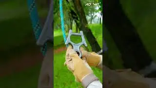 Roofers rush to buy!⚡AOKWIT Update Figure 8 Descender #climbinggear #climbing #descenders