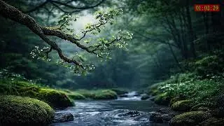 Slow Night Rain Loop Sounds for Sleeping for Anxiety Relief