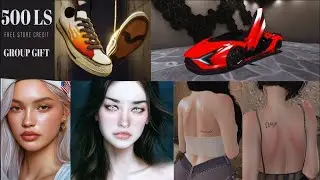 My NEW Business Idea! ($3.6M Lamborghini Si&aacute;n, 1100L$ Credit & Free Gifts in Second Life)