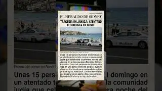 El peor tiroteo en la historia de Australia: ataque terrorista deja 16 muertos #shorts