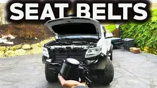 Upgrading the Seat belts on my Chevy Colorado - Disassemble