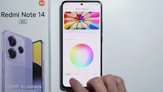 Redmi Note 14: How to Adjust Color Scheme?