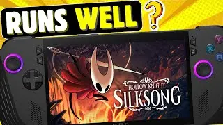 How well does Hollow Knight: Silksong perform on Ally X?