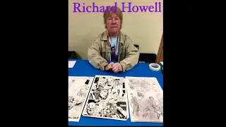 Richard Howell DC Comics cartoonist Hawkman