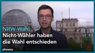 phoenix nachgefragt mit Alexander Kissler zur Landtagswahl in NRW am 17.05.22