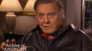 Cliff Robertson on being an AT+T spokesman - EMMYTVLEGENDS.ORG