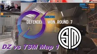 [R6S] Penguと共に見るNA 決勝戦 TSM vs DZ Map 1 Kafe [Pengu]