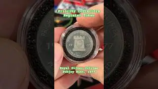 Royal Silver Jubilee - Priority Collectors Register Token 1977 #shorts