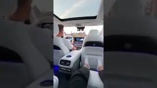 Maybach white interior
