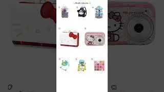Pretty Sanrio Accessories❤️💖💙 #sanrio #accessories #pretty #dopamine #viral