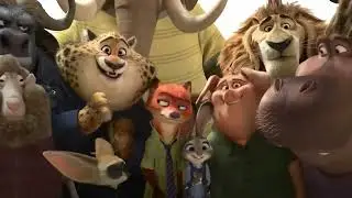 Cute Animals Taking Selfie with officer Judy Hopps and Nick 🤳📸 