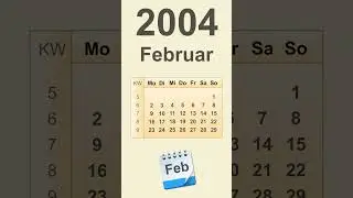 Kalender Februar 2004