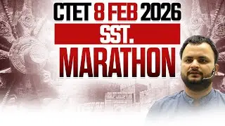 CTET 8 FEB SST (HISTORY,CIVICS,GEOGRAPHY) PAPER-2||CLASS-1|| BY VASUDEV SIR #ctet2026 #ctetsstpaper2