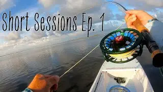 Solo Fishing From Skiff | Fly Fishing for Redfish | Short Sessions Ep. 1