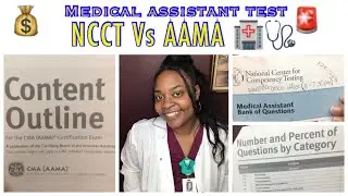 Medical assistant certified exam 2021 + AAMA vs NCCT test + Study guide to help you pass
