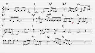 Detention Barracks Blues Lester Young 1944 Alto Sax