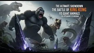 The Ultimate Showdown The Battle of King Kong vs Giant Animals The appearance of obsidian