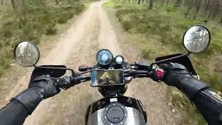 Can Royal Enfield Scram 411 do some offroad? Quick ride filmed on DJI Action 2. Pure sound