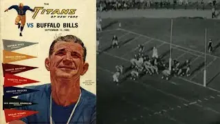 1960 Week 01 Buffalo Bills @ New York Titans - highlights