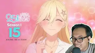 MUSUH PARA INTROVERT - 2.5 jigen no Ririsa EPISODE 15 REACTION INDONESIA