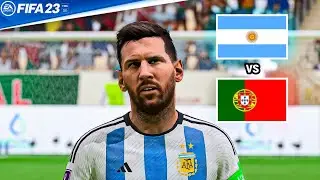 FIFA 23 | Argentina vs Portugal - XBOX One X Gameplay