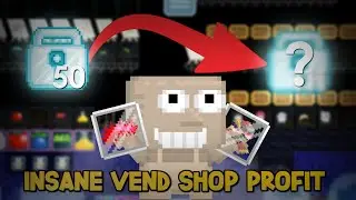 💰 Collecting Vend Shop After 1 Week | Growtopia Indonesia