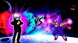 Gojo Awakening V4 OP VS Vegeta Irrational Ego V2 OP in Jump Force Mugen