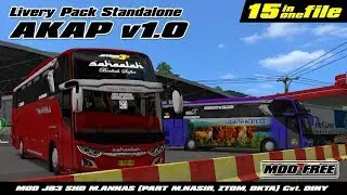 15 LIVERY AKAP MOD JB3 RK8 SHD M.ANNAS Cvt DINY | MOD FREE