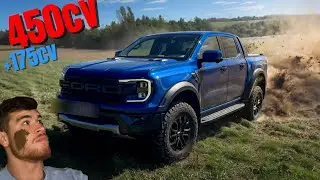 FORD RAPTOR 450cv en STAGE 1 ! (dans les CHAMPS)