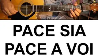 PACE SIA, PACE A VOI - Tutorial Chitarra - Gen Rosso/Gen Verde