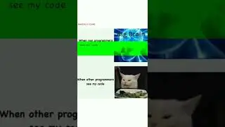 When non programmers and other programmers see code #funny #hilarious #coding