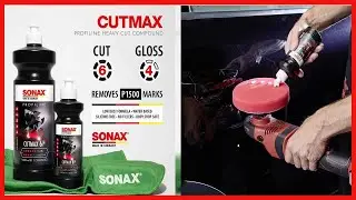Achieve Professional Paint Correction Faster With Sonax CutMax Cutting Compound