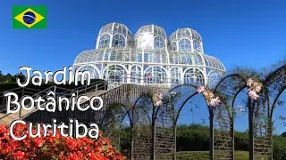 Walking Tour to The Most Beautiful Brazilian Greenhouse - CURITIBA
