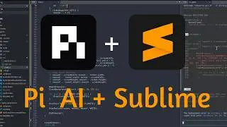 Pi AI Coding in Sublime Text | AI Agent on Linux