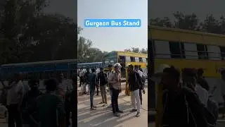 Gurgaon Bus Stand | Diwali 2025 Crowd