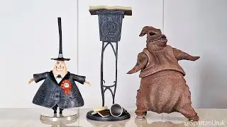 The Nightmare Before Christmas The Mayor & Oogie Boogie Figure Review Diamond Select
