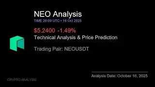 NEO (NEOUSDT) Technical Analysis - Price Prediction & Buy or Sell October 16, 2025