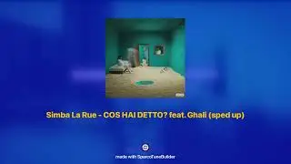Simba La Rue, Ghali - COS'HAI DETTO? 𝘀𝗽𝗲𝗱 𝘂𝗽