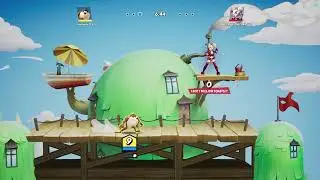 multiversus taz vs harley quinn bot practice match