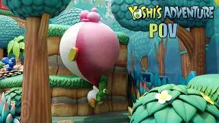 Yoshi's Adventure POV (60FPS), Universal Studios Japan Adorable Omnimover | Non-Copyright