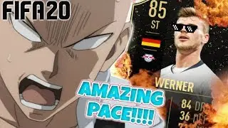BEST BUNDESLIGA ST!!!!?? | 85 INFORM TIMO WERNER PLAYER REVIEW FIFA 20