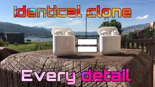 MOST ACCURATE AIRPOD CLONE EVER!!!