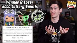 Funko Sends Out ECCC 2021 Winner & Loser Funko Pop Lottery Emails | What To Do & How To Get Them!