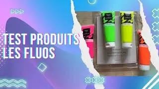 Test Produits Action Waouuuuuu Les Fluos et Acryliques En Spray !!!!!