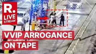 BRS MLA's VVIP Arrogance On Tape LIVE: Toll Plaza Staff Slapped For Stopping Car