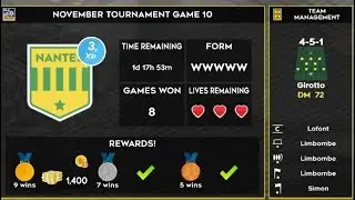November Trophy Event in dls22